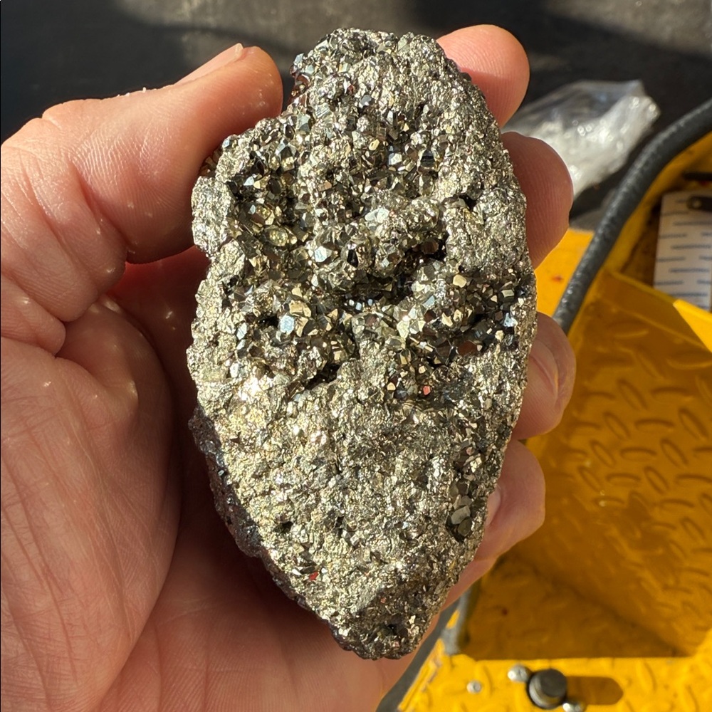Sparkling Pyrite Mineral Specimen